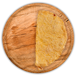 Half Fried Pizza Crunch 